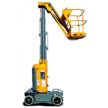 PLATAFORMA ELEVATÓRIA MASTRO VERTICAL HAULOTTE STAR 10