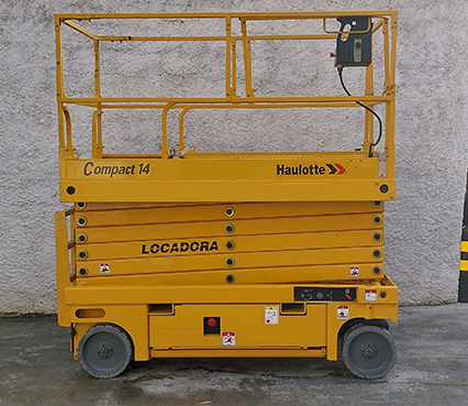 PLATAFORMA TESOURA HAULOTTE COMPACT 14 a venda