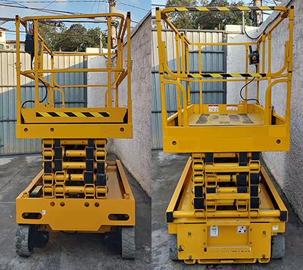 PLATAFORMA TESOURA HAULOTTE COMPACT 14 a venda