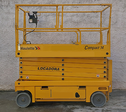 PLATAFORMA TESOURA HAULOTTE COMPACT 14 a venda